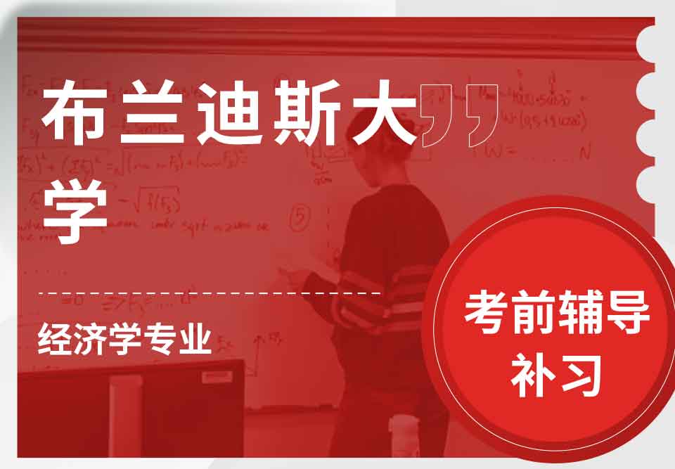 布兰迪斯大学Brandeis经济学考前辅导补习补课