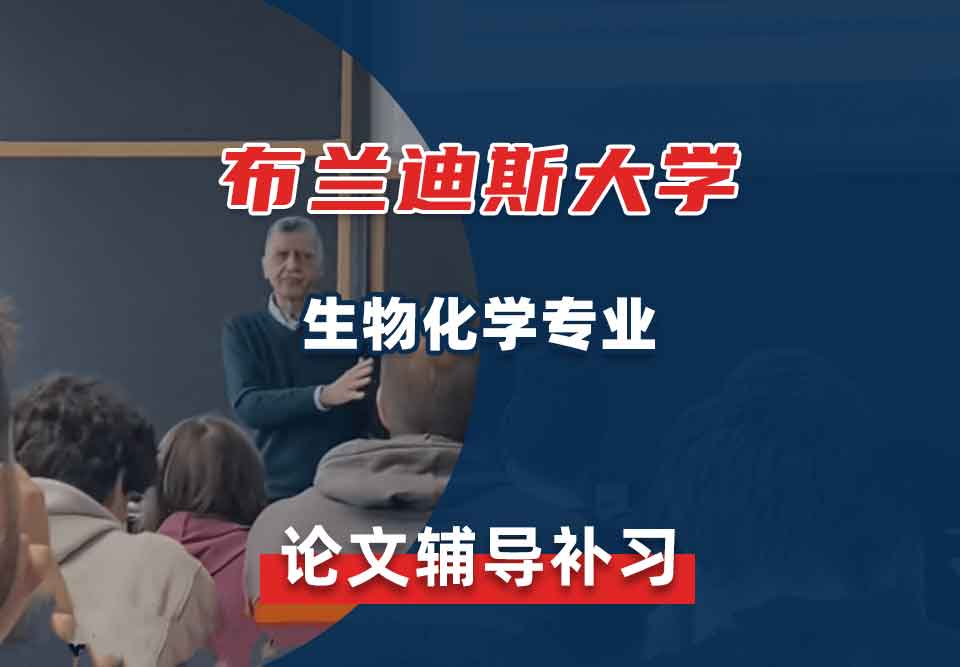 布兰迪斯大学生物化学论文辅导补习补课