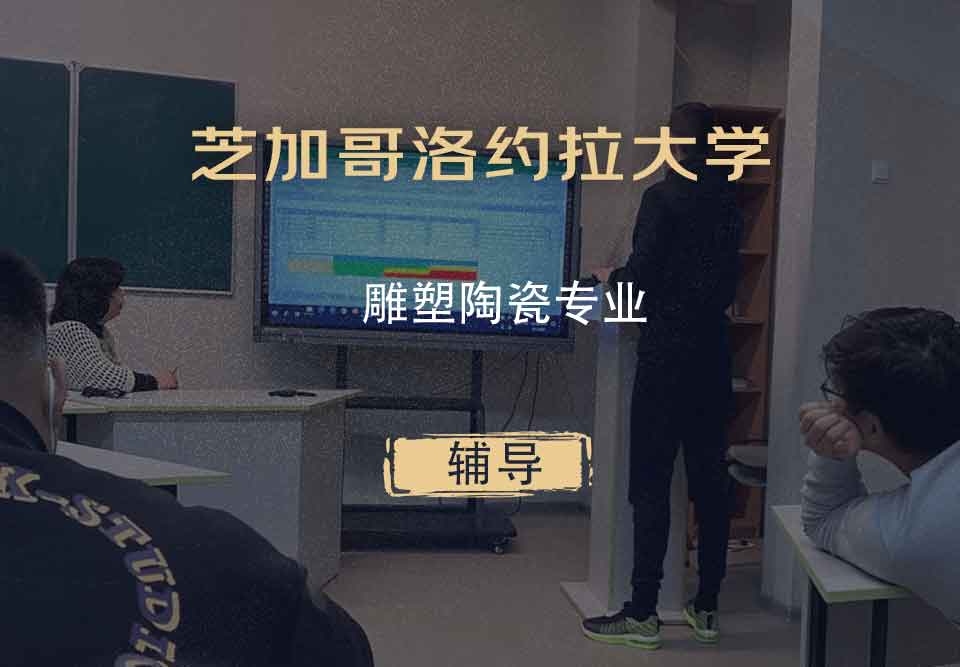 芝加哥洛约拉大学LUC雕塑陶瓷辅导