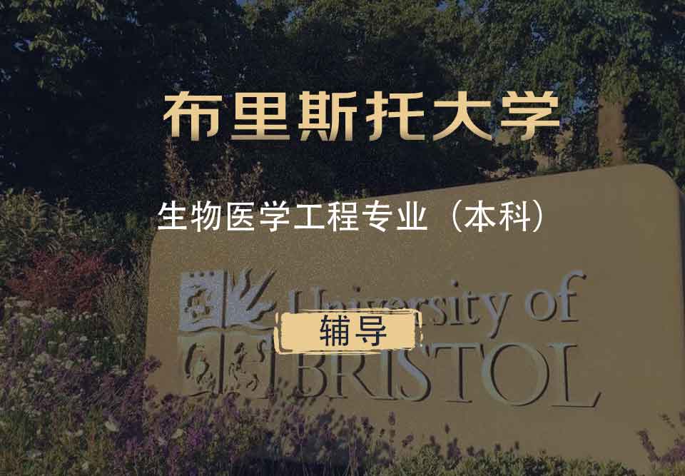 布里斯托生物医学工程BME本科辅导