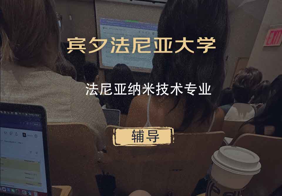 宾夕法尼亚大学UPenn法尼亚纳米技术辅导