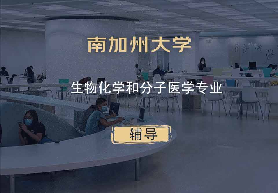 南加州大学USC生物化学和分子医学辅导