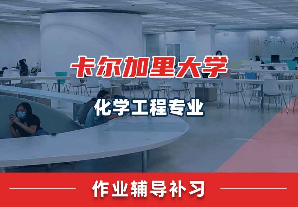 卡尔加里大学化学工程作业辅导补习补课