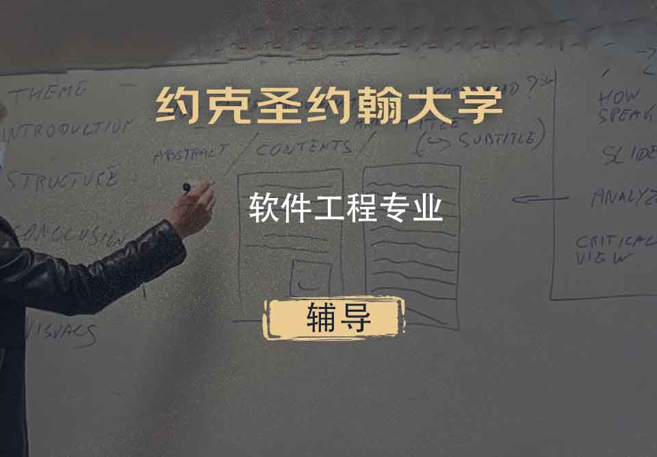 约克圣约翰大学软件工程辅导