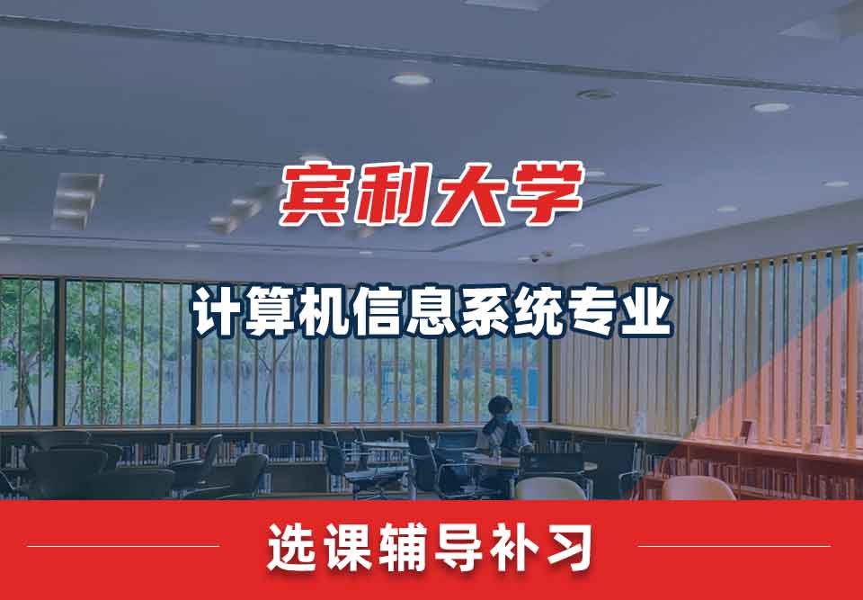 宾利大学Upenn计算机信息系统选课辅导补习补课