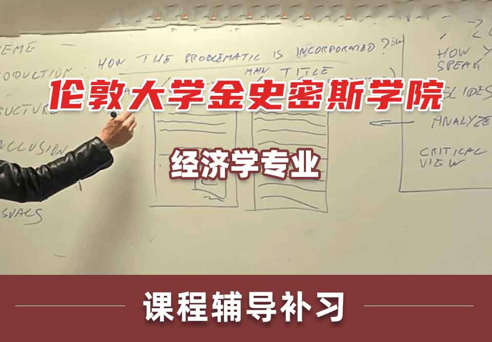 伦敦大学金史密斯学院经济学课程辅导补习补课
