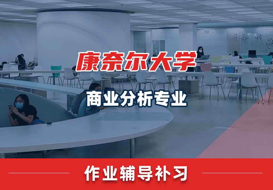 康奈尔大学CU商业分析作业辅导补习补课