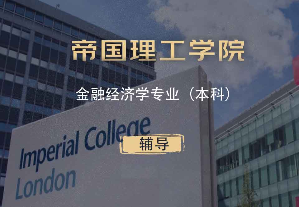 IC金融经济学FE本科辅导