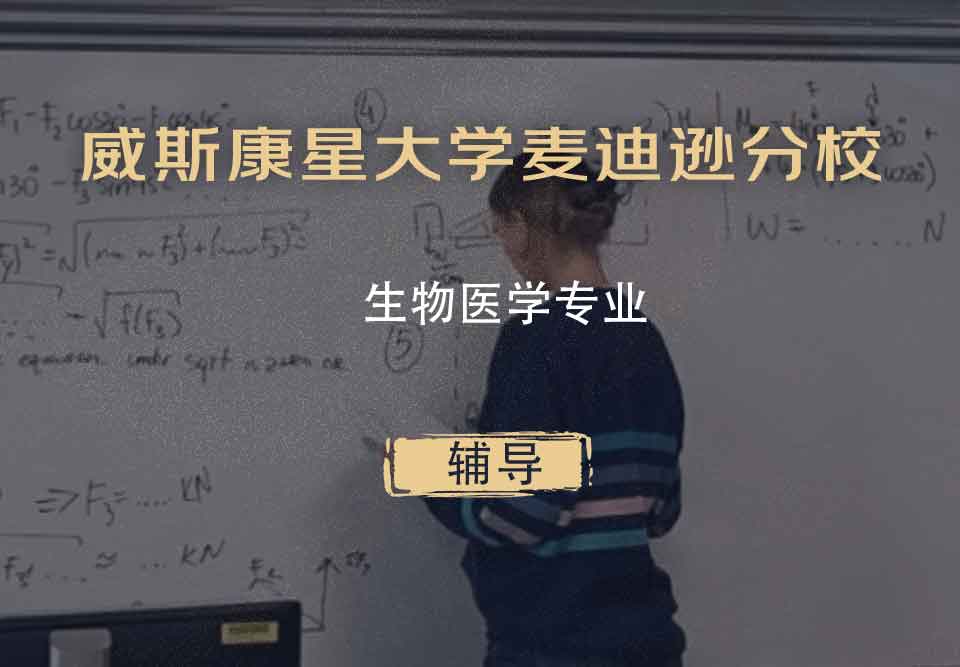 威斯康星大学WISC麦迪逊分校生物医学辅导