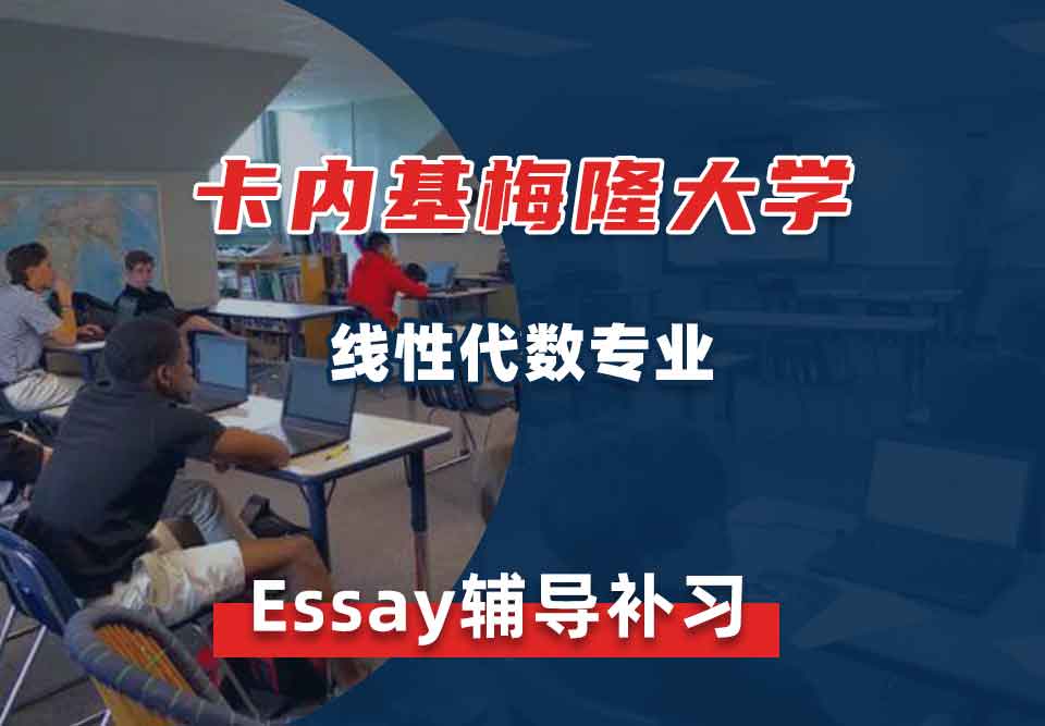 卡内基梅隆大学CMU线性代数Essay辅导补习补课