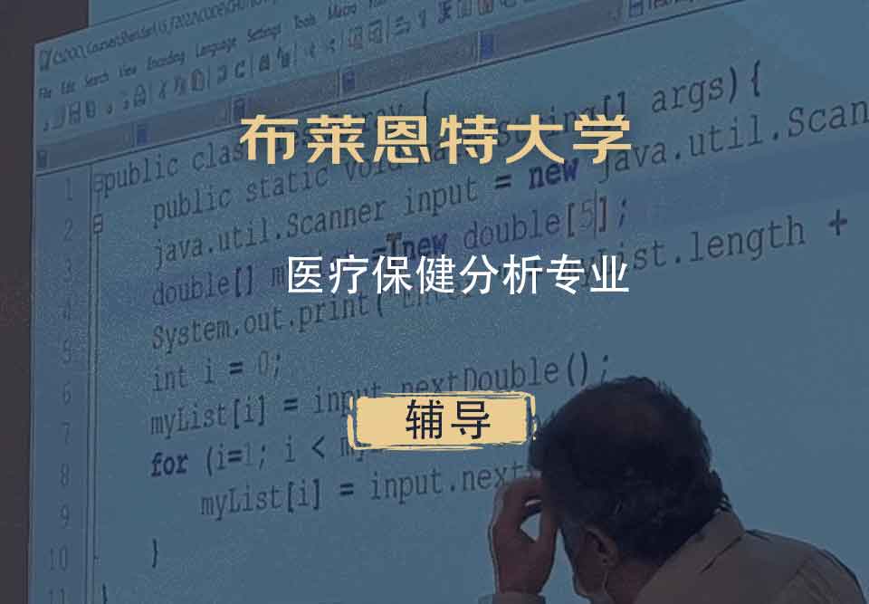 布莱恩特大学医疗保健分析辅导