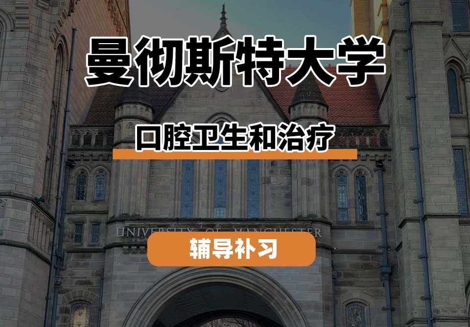 曼彻斯特大学UoM曼大口腔卫生和治疗辅导补习补课