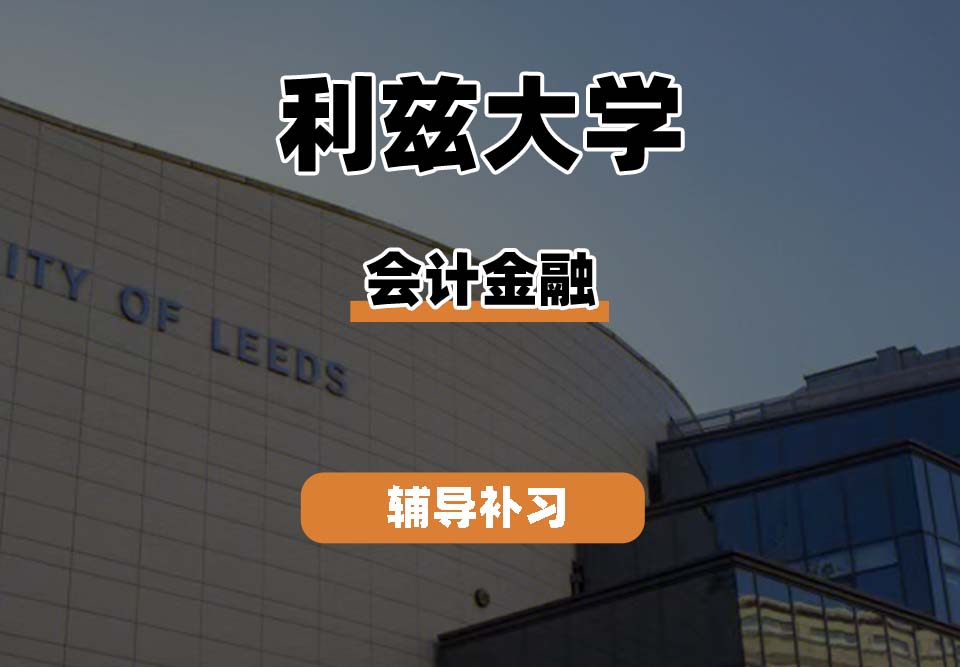 利兹大学leeds会计金融辅导补习补课