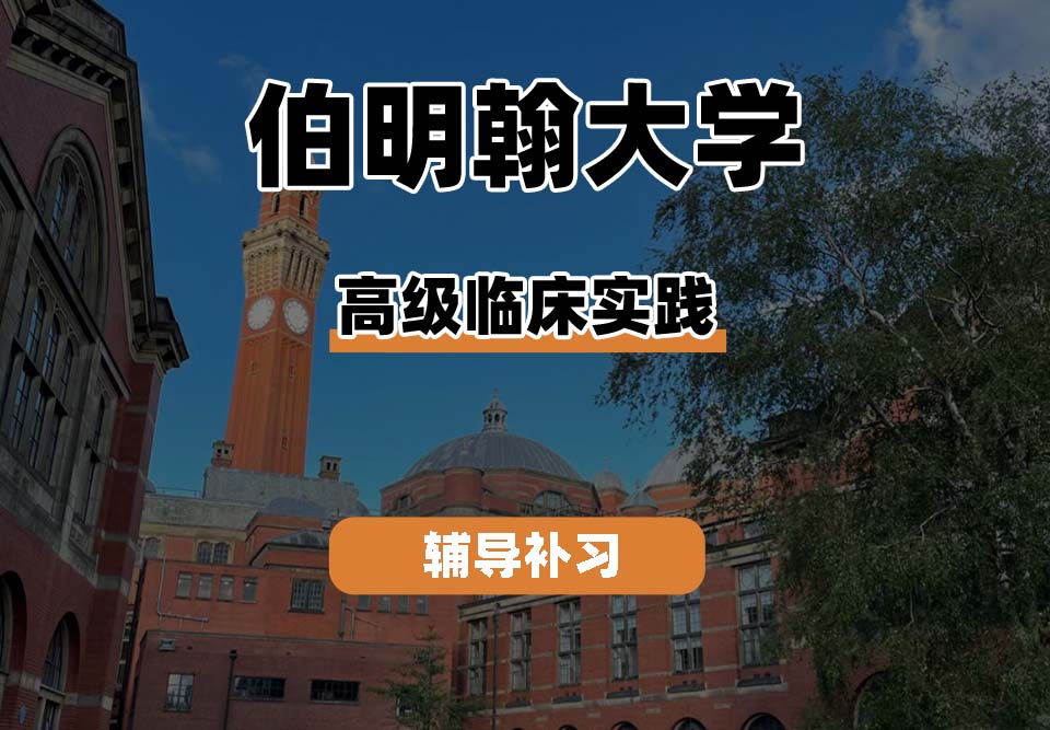 伯明翰大学UOB伯大高级临床实践辅导补习补课