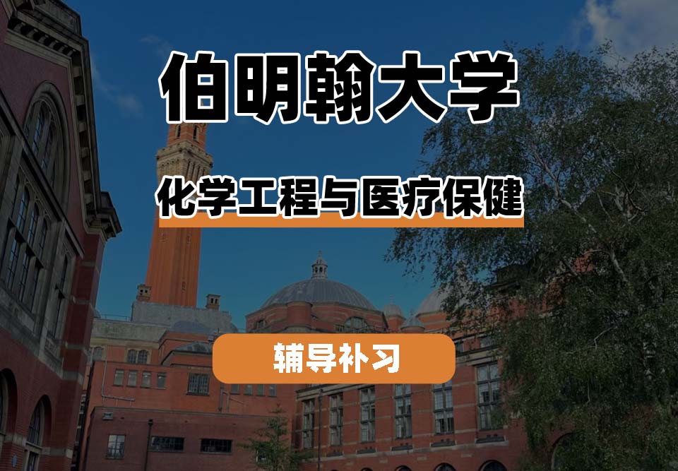 伯明翰大学UOB伯大化学工程与医疗保健辅导补习补课