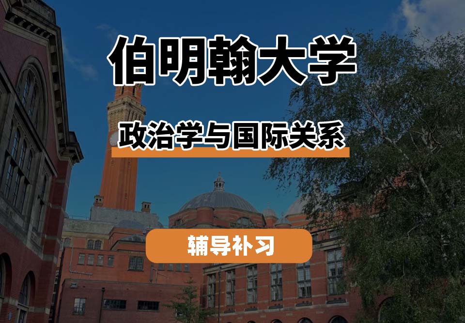 伯明翰大学UOB伯大政治学与国际关系辅导补习补课