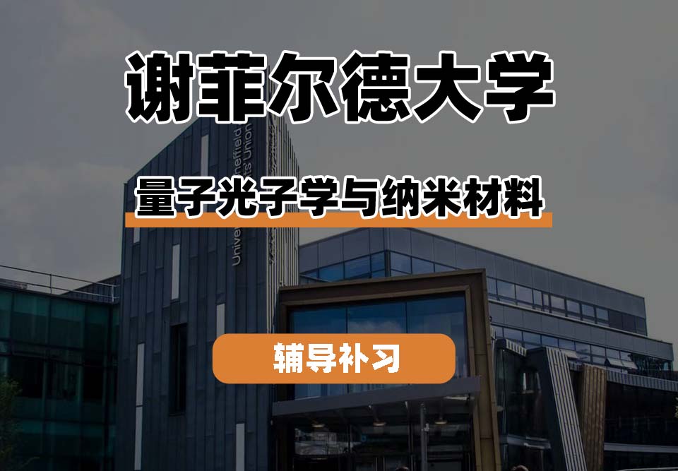 谢菲尔德大学TUoS谢大量子光子学与纳米材料辅导补习补课