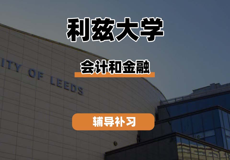 利兹大学leeds会计和金融辅导补习补课