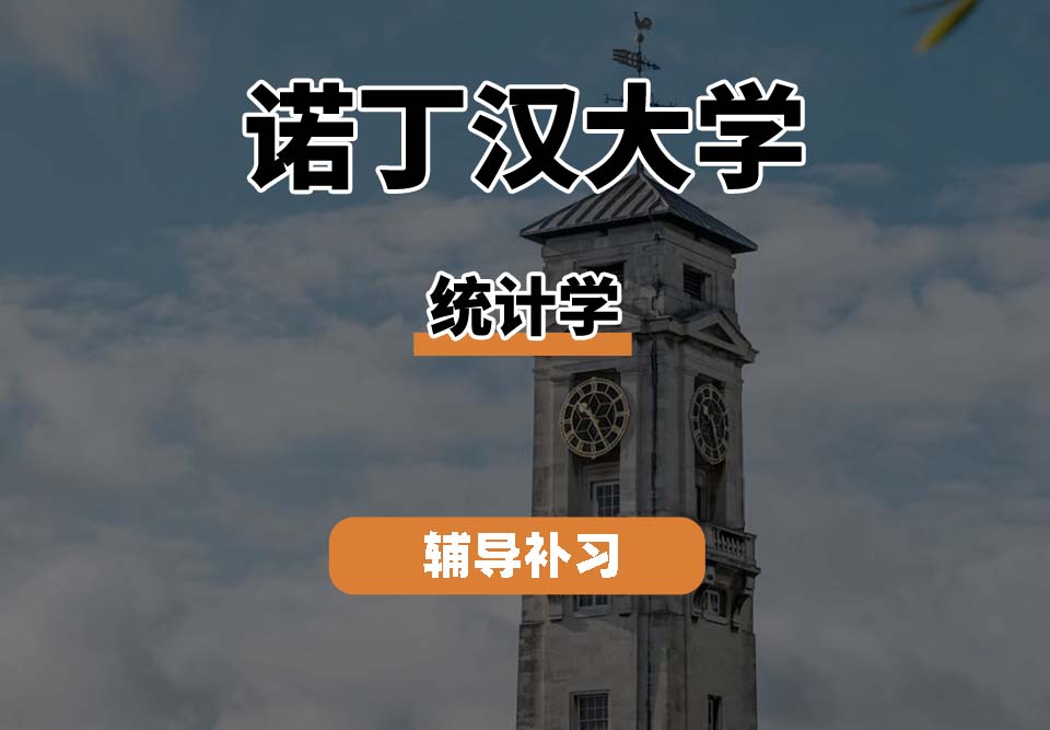 诺丁汉大学UoN诺大统计学辅导补习补课
