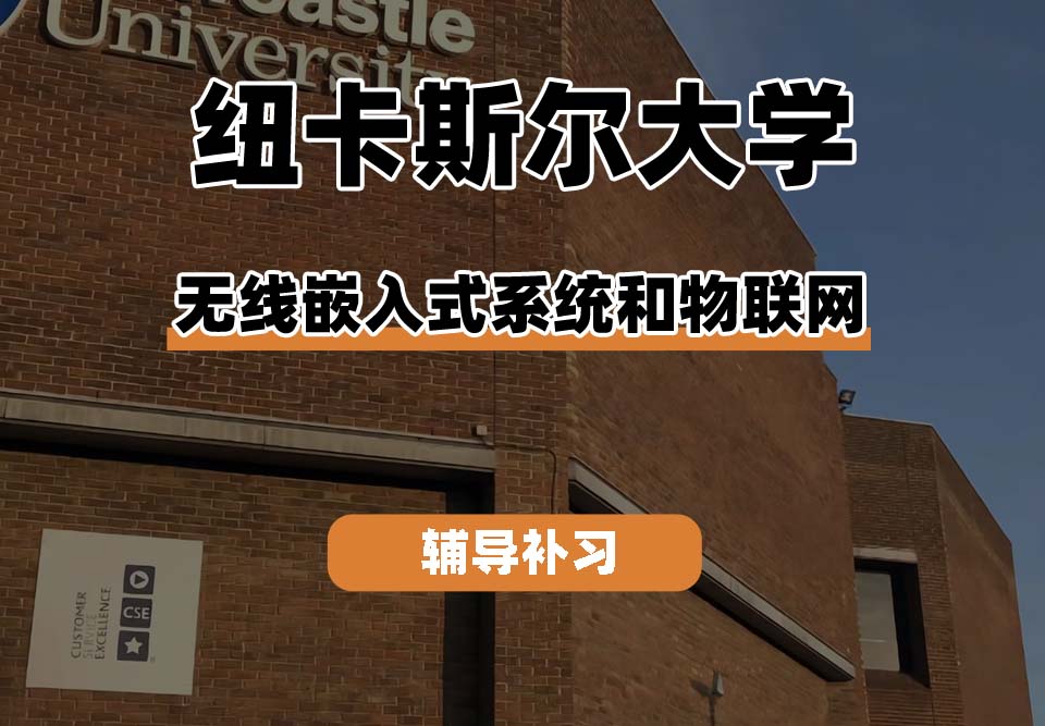 纽卡斯尔大学NCL纽大无线嵌入式系统和物联网辅导补习补课