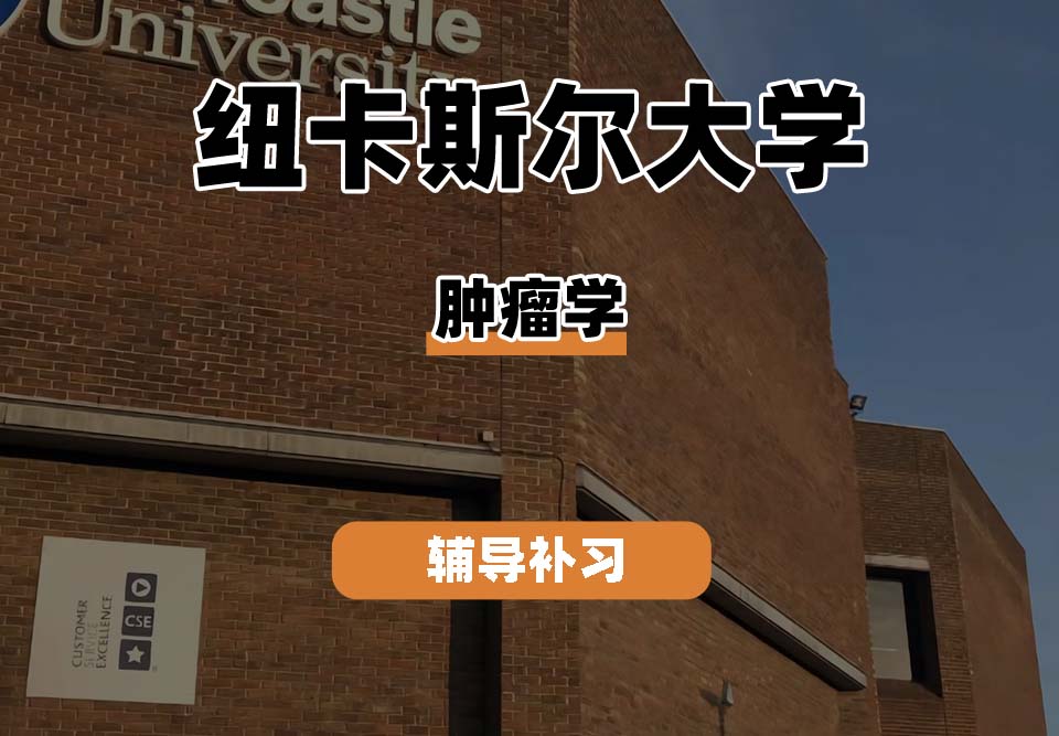 纽卡斯尔大学NCL纽大肿瘤学辅导补习补课