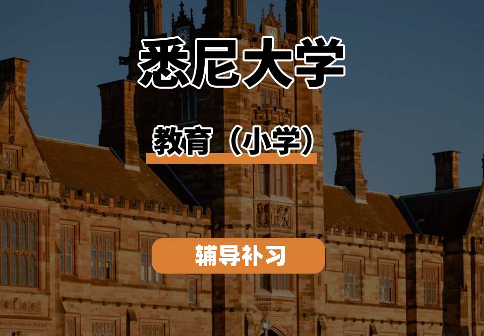 悉尼大学USYD悉大教育（小学）辅导补习补课