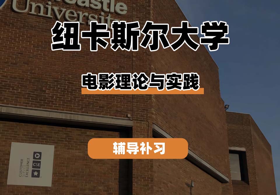 纽卡斯尔大学NCL纽大电影理论与实践辅导补习补课