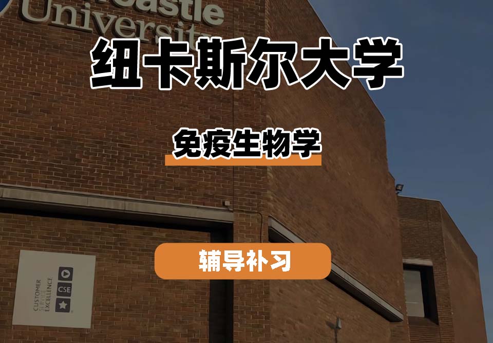 纽卡斯尔大学NCL纽大免疫生物学辅导补习补课