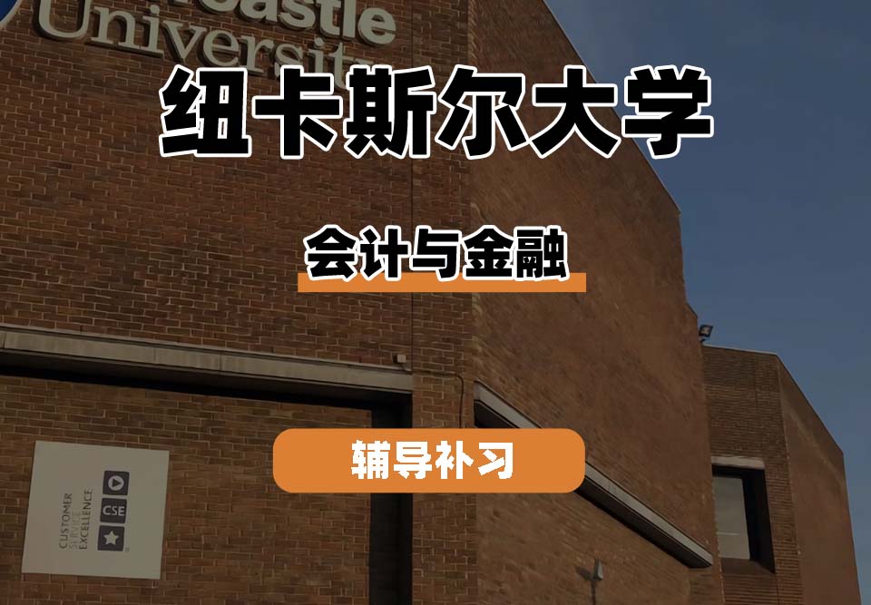 纽卡斯尔大学NCL纽大会计与金融辅导补习补课