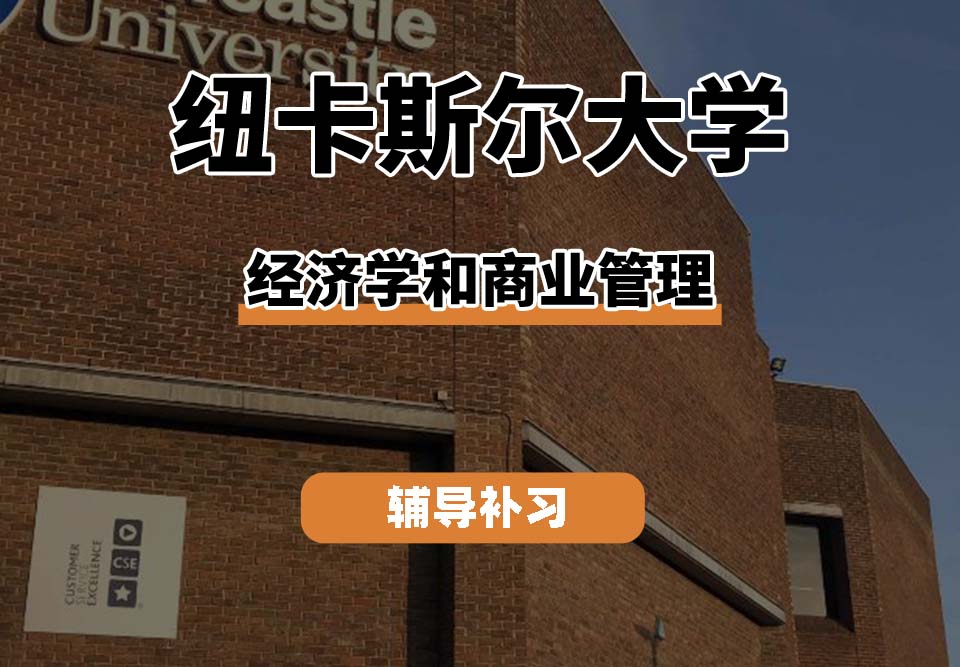 纽卡斯尔大学NCL纽大经济学和商业管理辅导补习补课