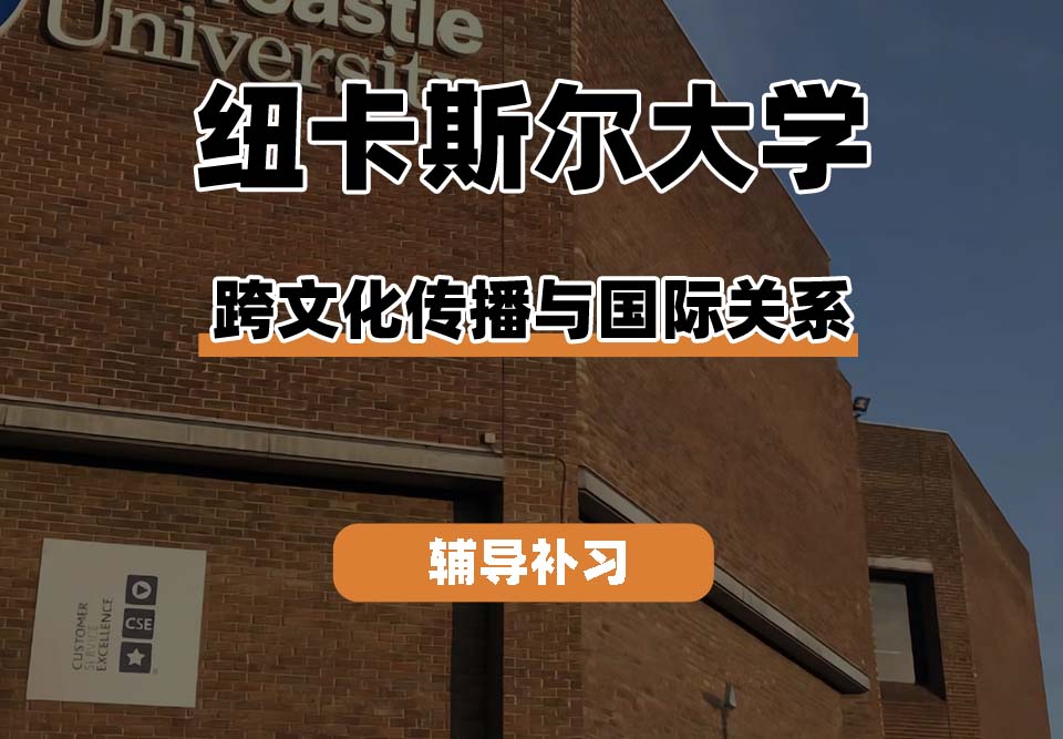 纽卡斯尔大学NCL纽大跨文化传播与国际关系辅导补习补课