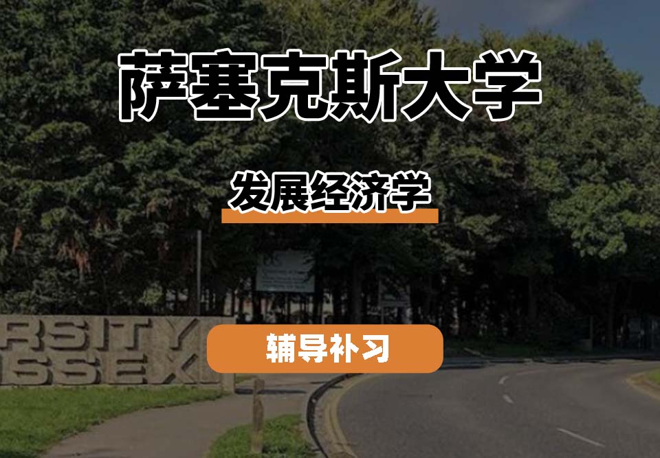 萨塞克斯大学Sussex萨大发展经济学辅导补习补课
