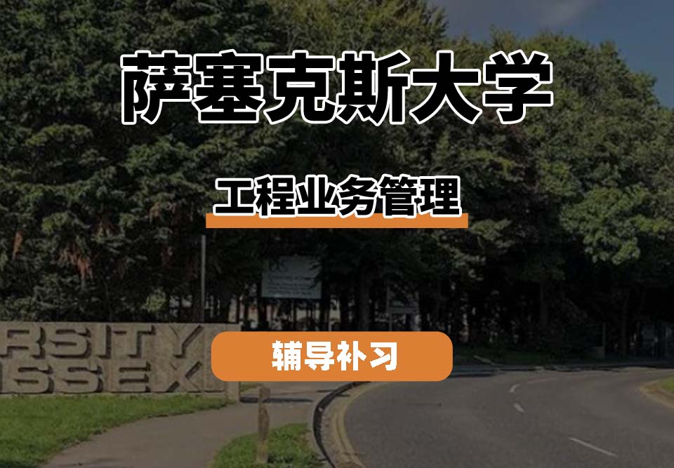 萨塞克斯大学Sussex萨大工程业务管理辅导补习补课