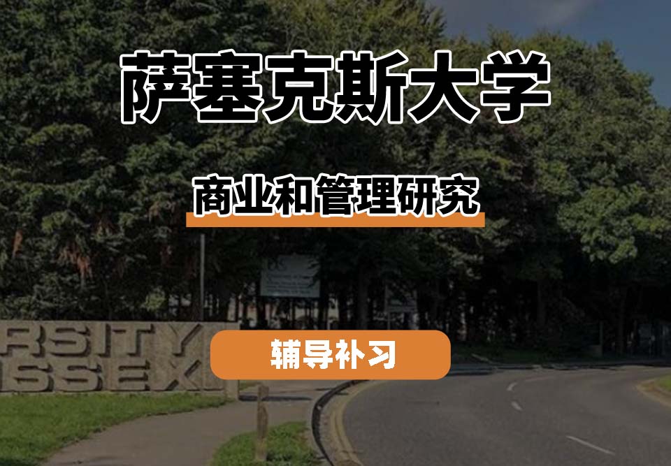 萨塞克斯大学Sussex萨大商业和管理研究辅导补习补课