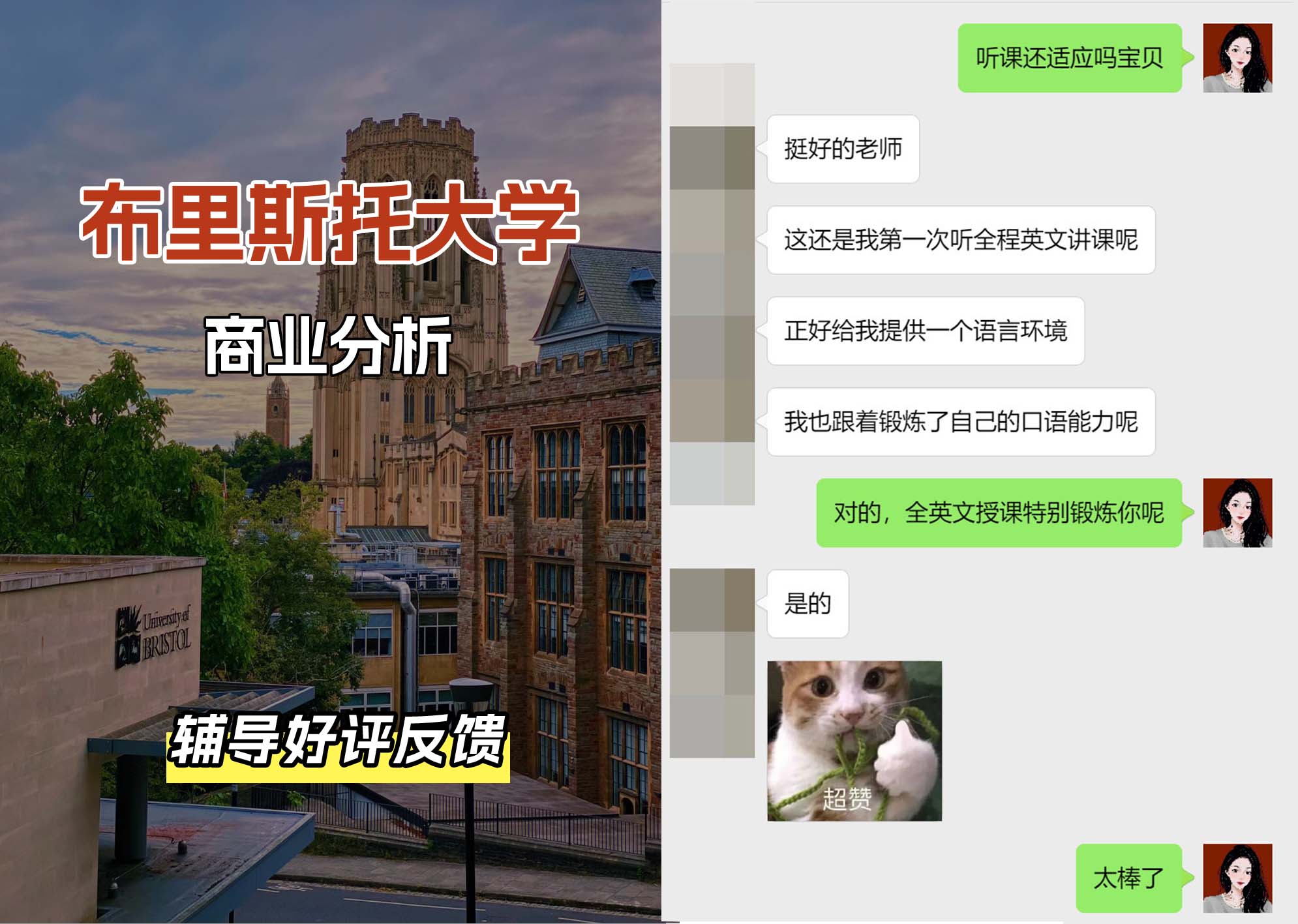 布里斯托大学布大商业分析辅导好评反馈