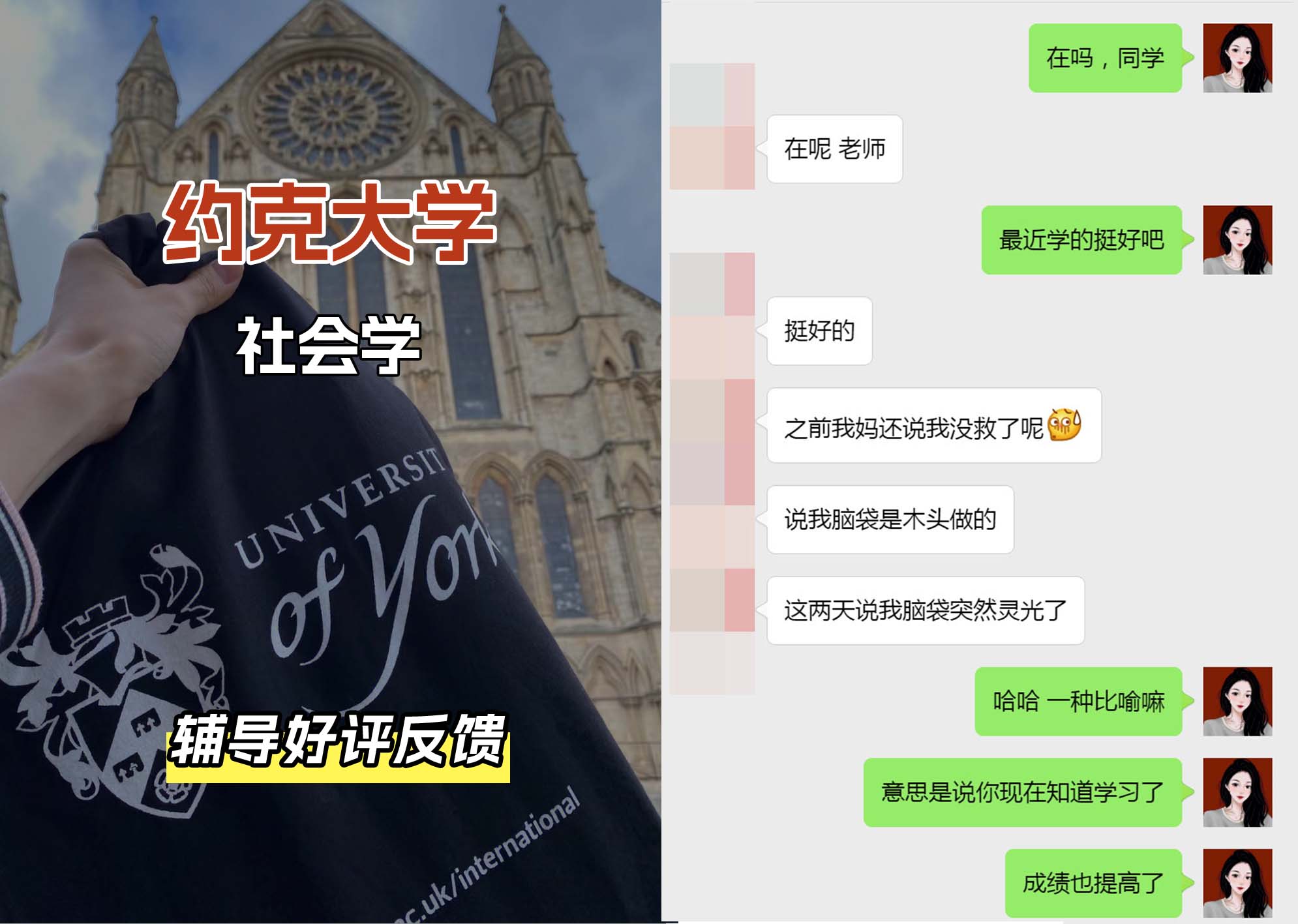 约克大学UOY社会学辅导好评反馈