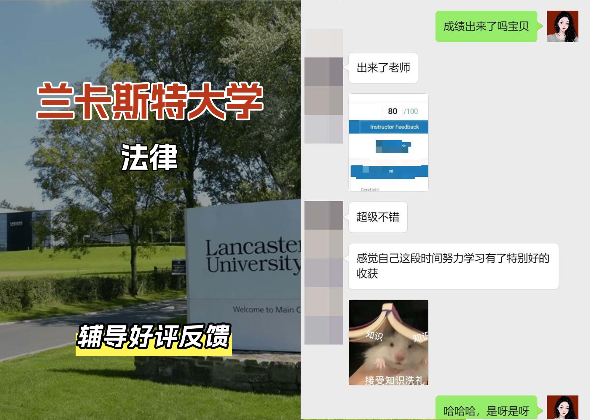 LU兰卡法律辅导好评反馈