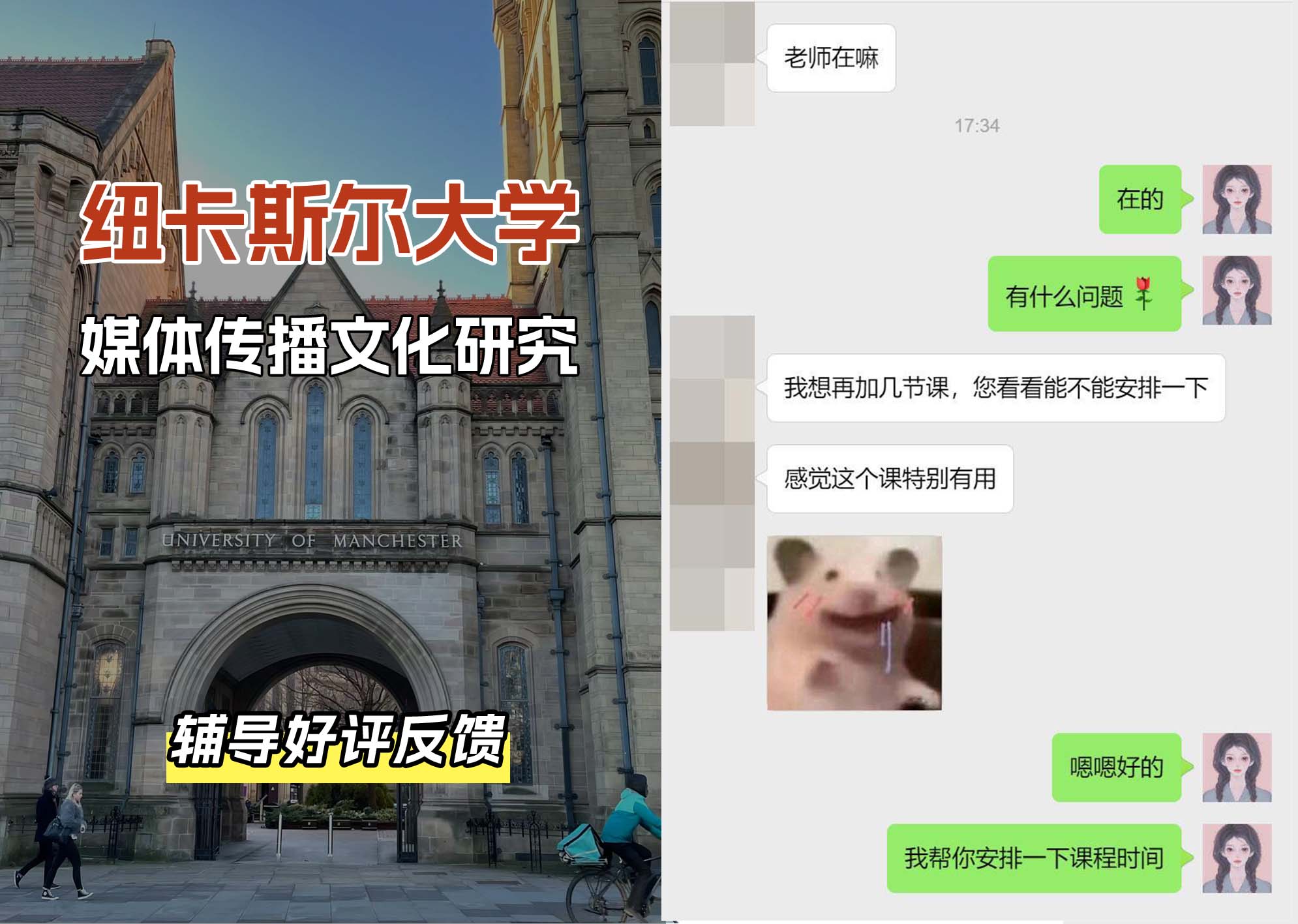 纽卡斯尔大学纽大媒体传播文化研究辅导好评反馈