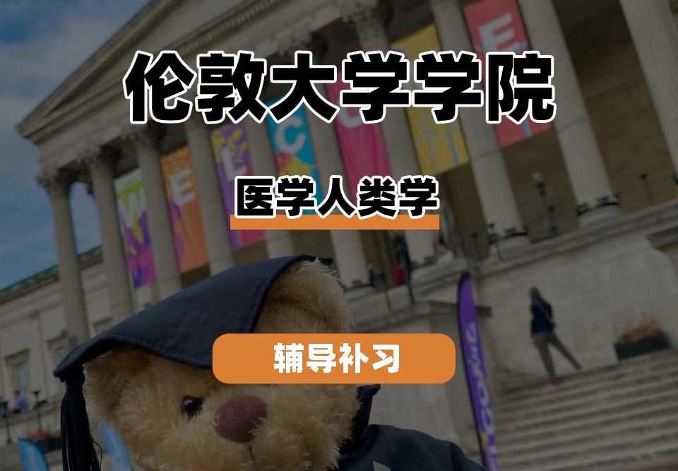 伦敦大学学院UCL医学人类学辅导补习补课