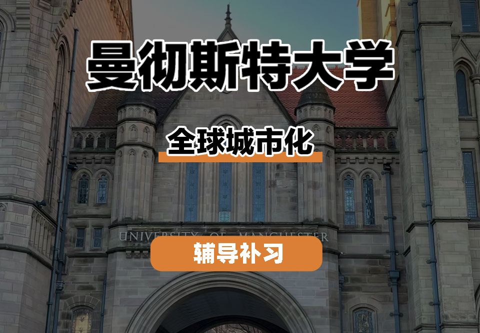 曼彻斯特大学UoM曼大全球城市化辅导补习补课