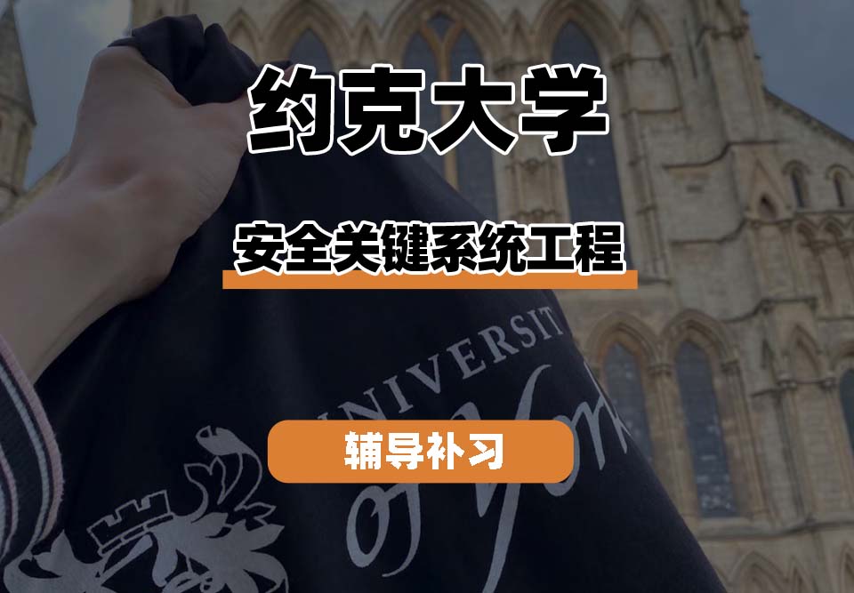 约克大学UOY安全关键系统工程辅导补习补课