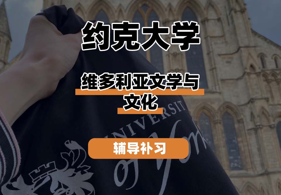 约克大学UOY维多利亚文学与文化辅导补习补课