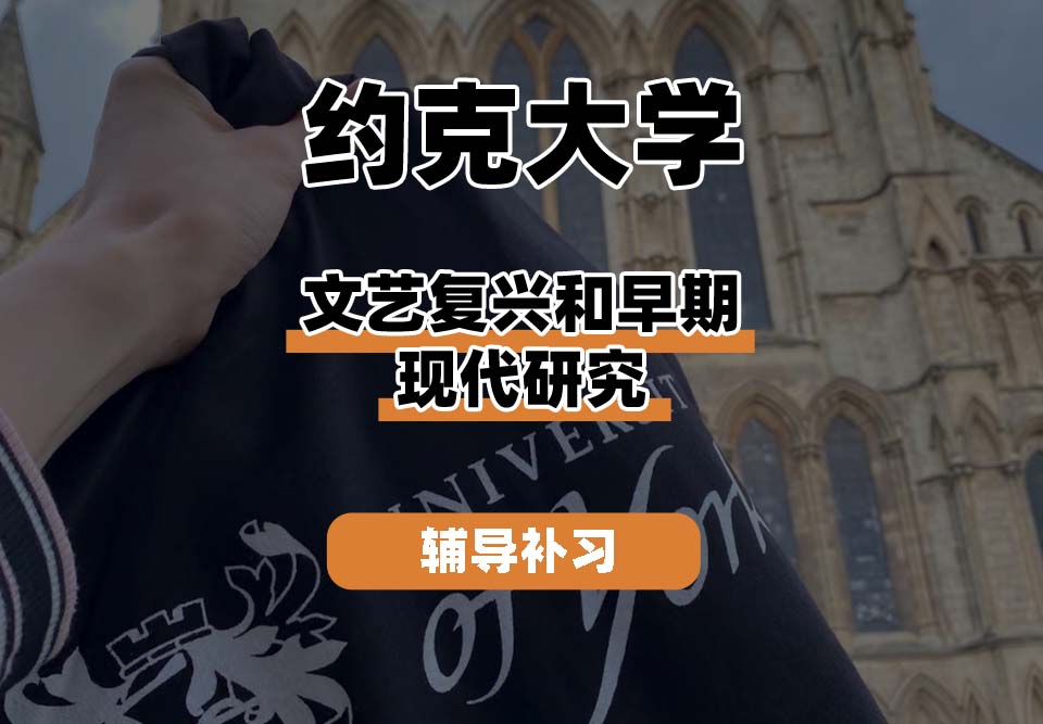 约克大学UOY文艺复兴和早期现代研究辅导补习补课