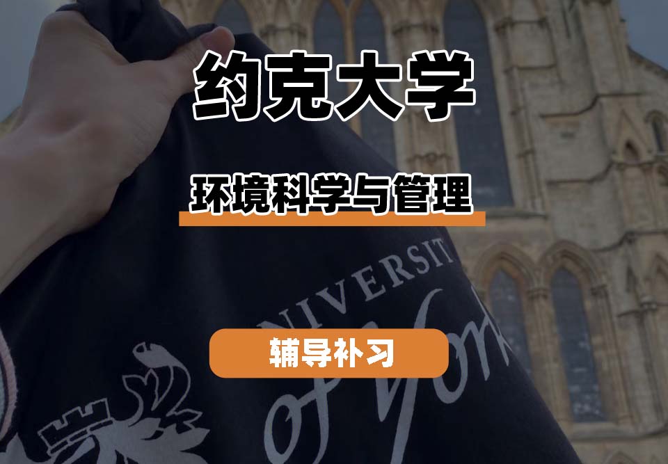 约克大学UOY环境科学与管理辅导补习补课
