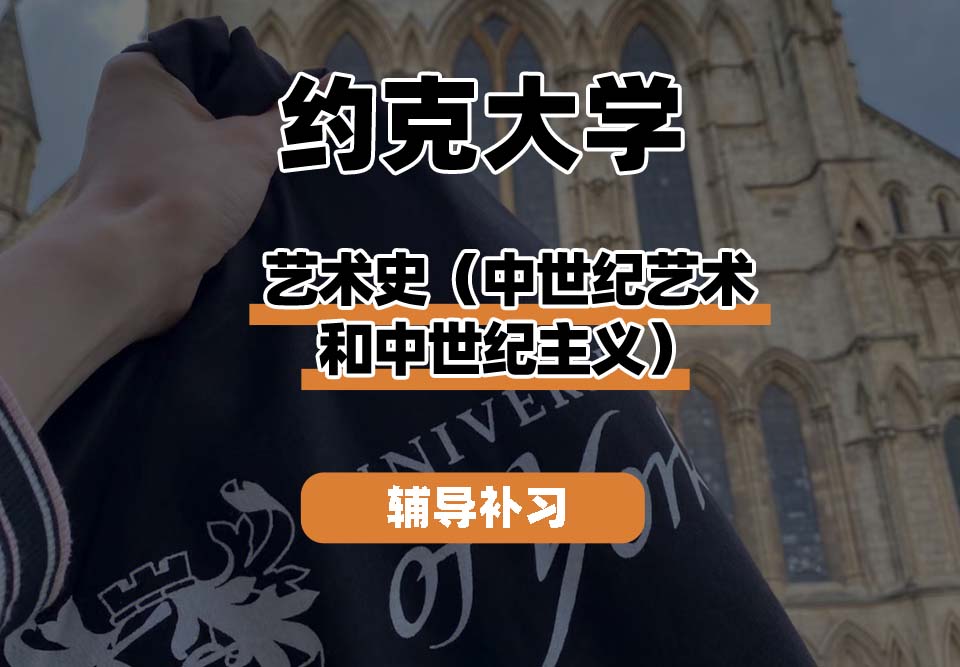 约克大学UOY艺术史（中世纪艺术和中世纪主义）辅导补习补课