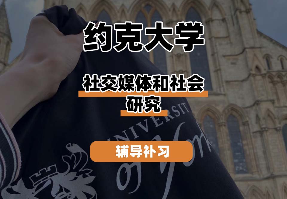 　约克大学UOY社交媒体和社会研究辅导补习补课