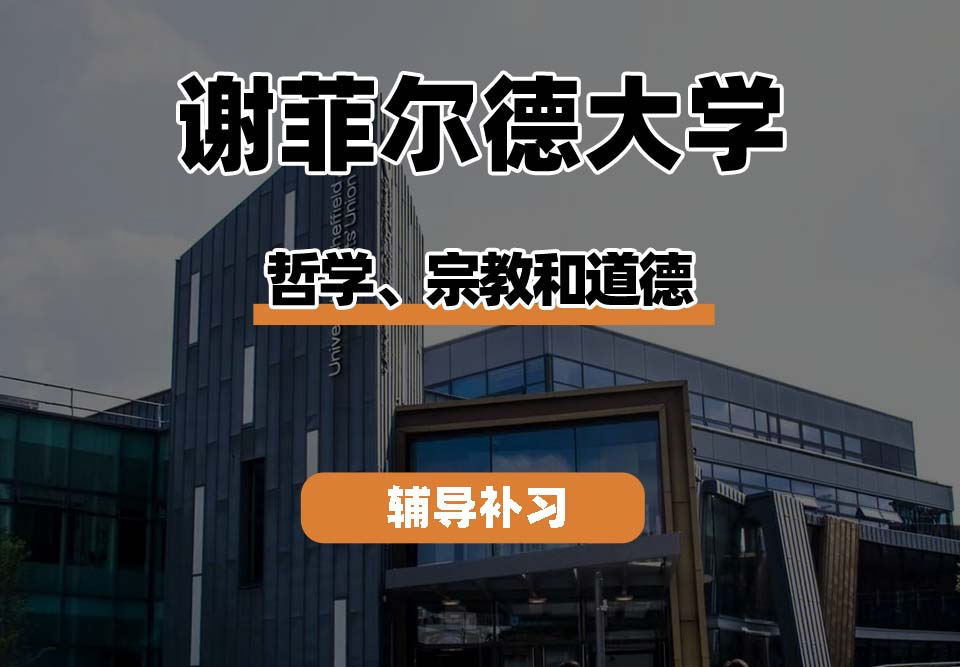 谢菲尔德大学TUoS谢大哲学、宗教和道德辅导补习补课