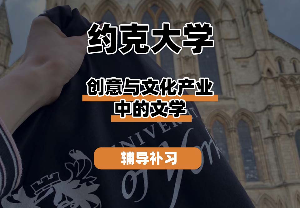 约克大学UOY创意与文化产业中的文学辅导补习补课