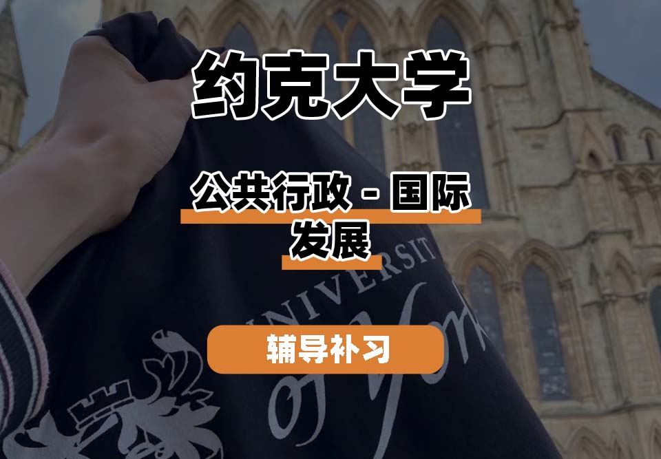 约克大学UOY公共行政-国际发展辅导补习补课