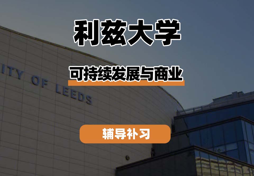 利兹大学leeds可持续发展与商业辅导补习补课